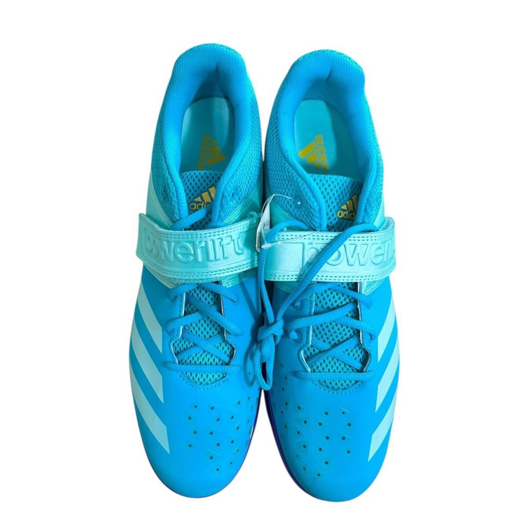Adidas Powerlift 3.1 Weightlifting Shoes Men's 15 Energy Blue Training Sneakers - Picture 7 of 13